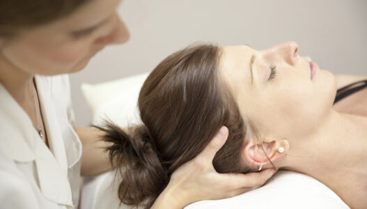 Chiropractor cervical adjustment for neck pain